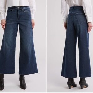 FRAME Le Crop Palazzo Jeans sz 25 released hem